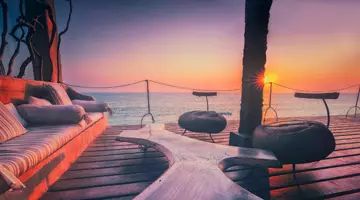 Coucher de soleil à Madagascar au Five Senses Lodge